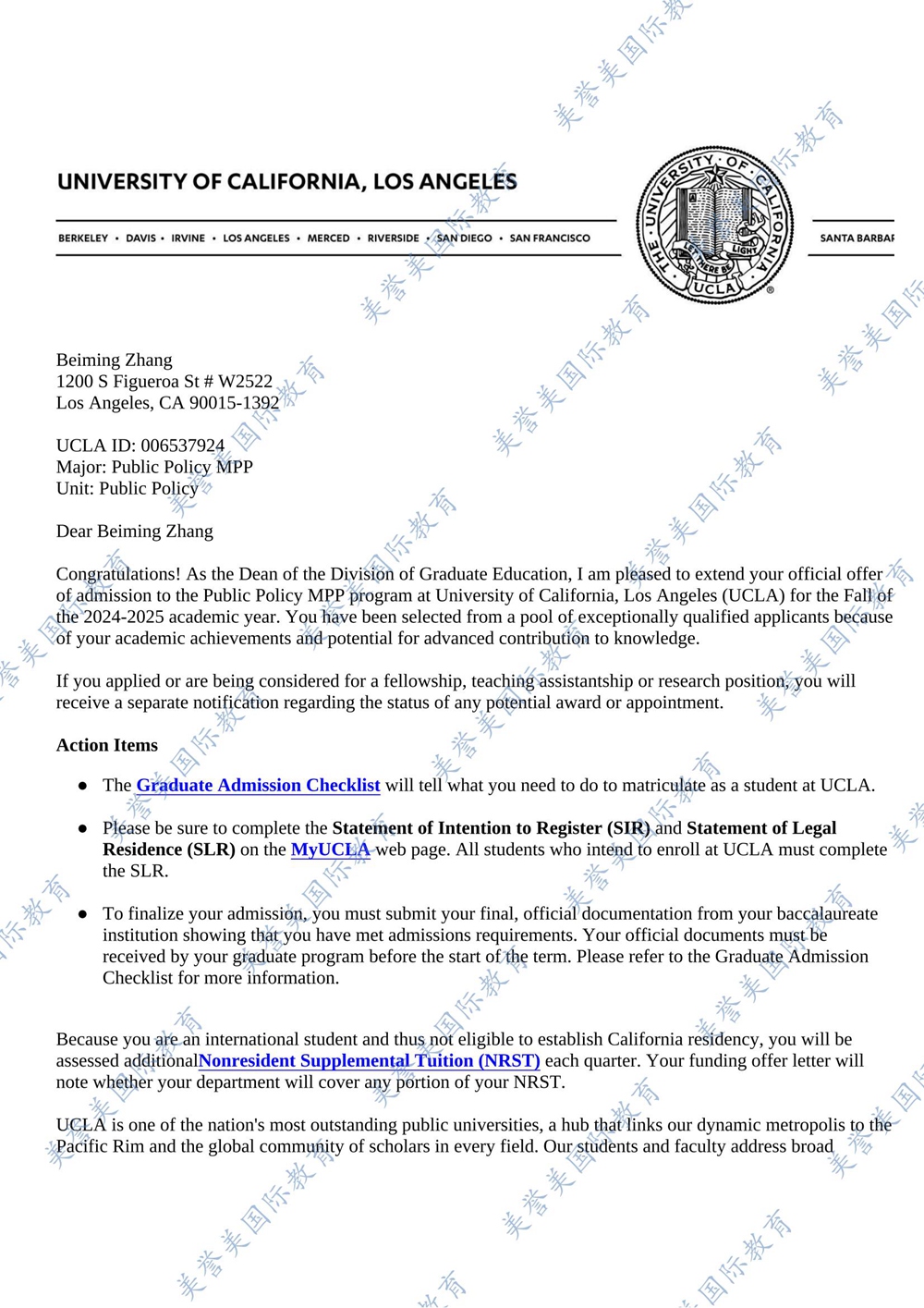 11UCLA Offer